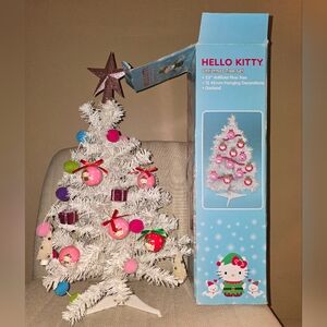 Hello Kitty Kurt S. Adler White Christmas Tree